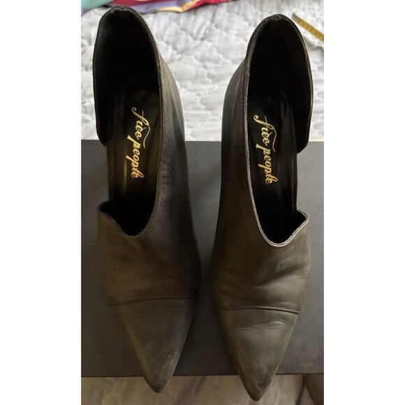 Free People Heels Size 40/9 Black - Picture 4 of 7